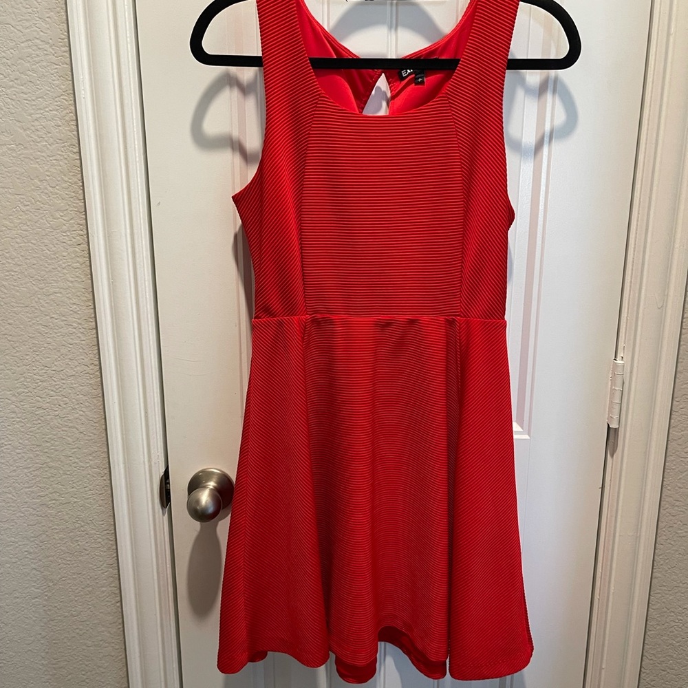 Red dress
